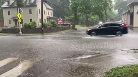 US: Severe Thunderstorm With Heavy Rain Causes Flash Flooding In Philadelphia Region 2