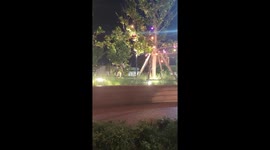 Chillin outside after work