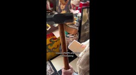 ‘Nothing is real’: TikTokers question sanity as film designer reveals hyper-realistic props – from squishy burgers to silicone glass shards. Part 4/5