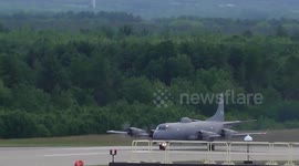 Canadian Air Force deploys 'submarine hunter' CP-140 aircraft to search for missing Titanic tourist submersible