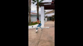 What you see vs. what you don’t see: Rollerskating edition!