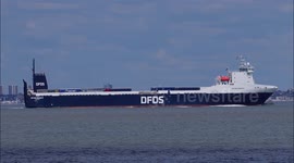 Kent port loses cross channel freight ferry to Essex port, UK