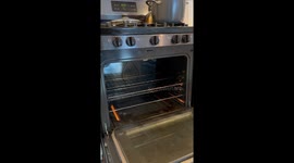 'I need a hug!' - Man left SPEECHLESS after dessert pan COLLAPSES while being put into oven