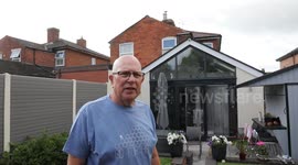 Dive-bombing seagulls trap residents in their homes 80 miles from the coast