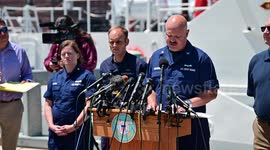 U.S. Coast Guard gives update on missing Titanic Five trapped in submersible