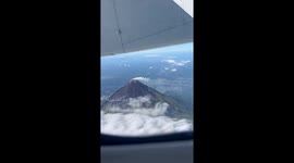 me taking a video of how cool mayon volcano was