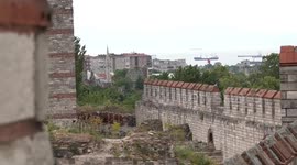 Renovation of ancient walls in Istanbul benefits surrounding neighborhoods