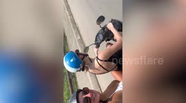 Tourist breaks leg in moped accident in Vietnam - spends 25th birthday in hospital