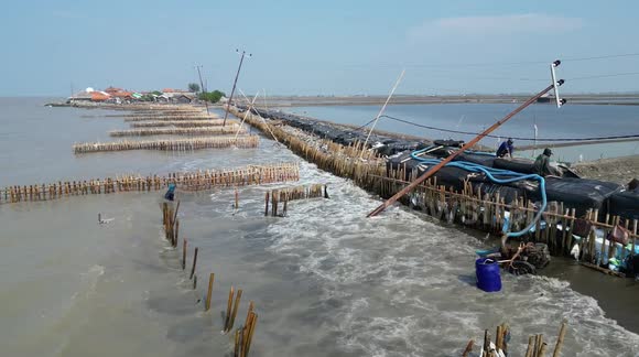 Climate Change Causes Sea Level Rise On The North Coast of West Java ...