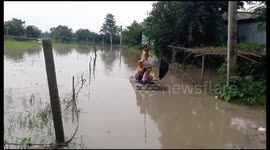 Over four lakh people affected by floods in Assam, Baksa, Barpeta, Nalbari among worst hit