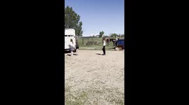 Rescued Donkey Gets First Friends in Twenty Years