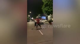 American man wakes neighbours then launches racist rant at them in Cambodia