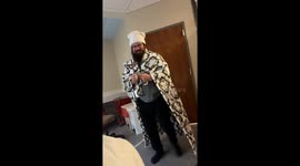 New dad will try anything for wife’s labor to progress with baby