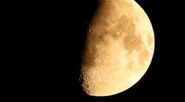 First quarter of the Moon. Paris, France. Night 27-28 june 2023, 01h20 am