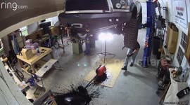 Spilled Oil Makes Massive Mess