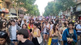 Critical Pride Rally 2023 in Madrid on 28th June, 2023.