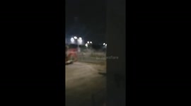 Firework chaos erupts: rioters target Fresnes Prison entrance, sparking alarm and confusion near Paris