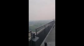 Michigan's skyline vanishes: Detroit engulfed in smoke as Canadian wildfires blanket the region