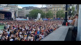 Trafalgar Square packed to the brim