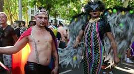 Madrid Pride (MADO) celebrated with one million attendees, 46 Floats, and political participation in Spain's capital