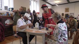 More tea, vicar? Tea dunking contest takes place in Gloucester, UK
