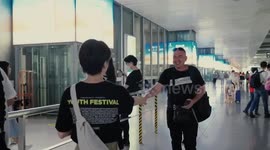 Russian travel blogger experiences Chinese culture in Nanjing