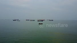 Silver Beach Coastal Scenery In Beihai, China