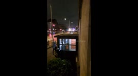 We are in France, in the department of Val d'Oise 95, in Sarcelles, it was June 30, 2023 around 1 a.m., it was a riot against the police