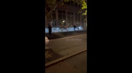 Le bâtiment des finances publiques attaqué par des casseurs