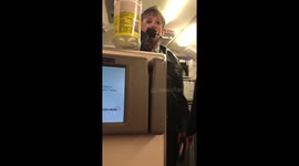 Pilot remarkably calm as she explains that plane was hit by a truck