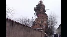 Mentally disabled farmer builds seven-storey building for brothers who passed away
