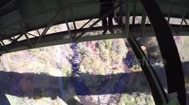BASE jumper misjudges speed and breaks leg