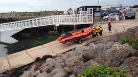 Brixham Lifeboat Launch
