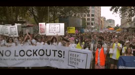 Keep Sydney Open 2016 protests