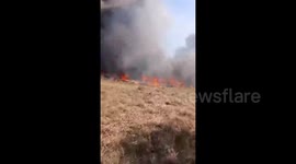 Inferno At Races Consumes Cars