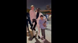 Little Boy almost steals the Top Creator Award from Khaby Lame at the Globe Soccer awards, Dubai