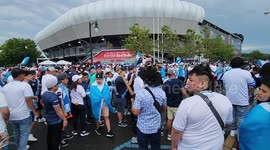 Guatemalan Fans Erupt in Celebration Ahead of Gold Cup Showdown with Guadeloupe