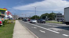 Bumper to Bumper Cars and Trucks Day after July 4th Holiday