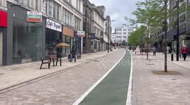 Dozens of shoppers injured tripping over 'hidden' kerb built for blind people in £15m pedestrian zone