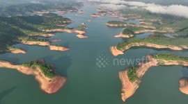 Fengting Lake in Nanning, China
