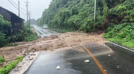 Japan: Landslides Reported As Heavy Rains Hit Shimane Prefecture 2