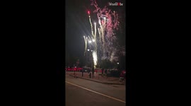 Calgary night sky comes to life on Canada Day, courtesy of dazzling fireworks
