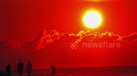 Sunrise During Prolonged Heat Wave Across the Southern United States