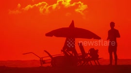 Sunrise During Prolonged Heat Wave Across the Southern United States