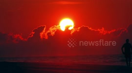 Sunrise During Prolonged Heat Wave Across the Southern United States