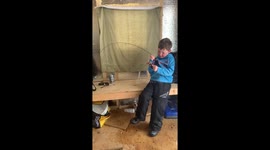 Young boy with an unreal knack for fishing bags a massive trout!