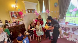 War veteran, 103, receives 900 birthday cards from strangers following care home appeal