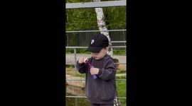 Joyful moments: a bubble-filled performance by a talented young star