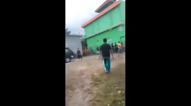 Out of control: cow meant for Eid al-Adha rams elderly man in Yogyakarta, Indonesia