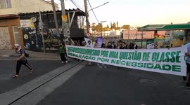Ferraz de Vasconcelos, São Paulo Brazil July 15, 2023 Marijuana march
